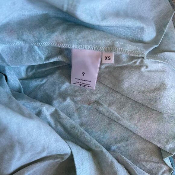 BEST Selkie The Water Lilies Day Midi Dress XSmall Green Cotton Party Cocktail - Picture 10 of 14